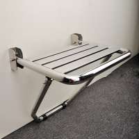 YUSUN Stainless Steel Folding Wall Mounted Shower Seat