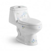 A3115B&D601B China bathroom one piece wc toilet and bathroom sink