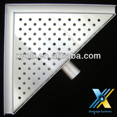 Triangular stainless steel shower drain / triangular floor drain / stainless steel floor drain